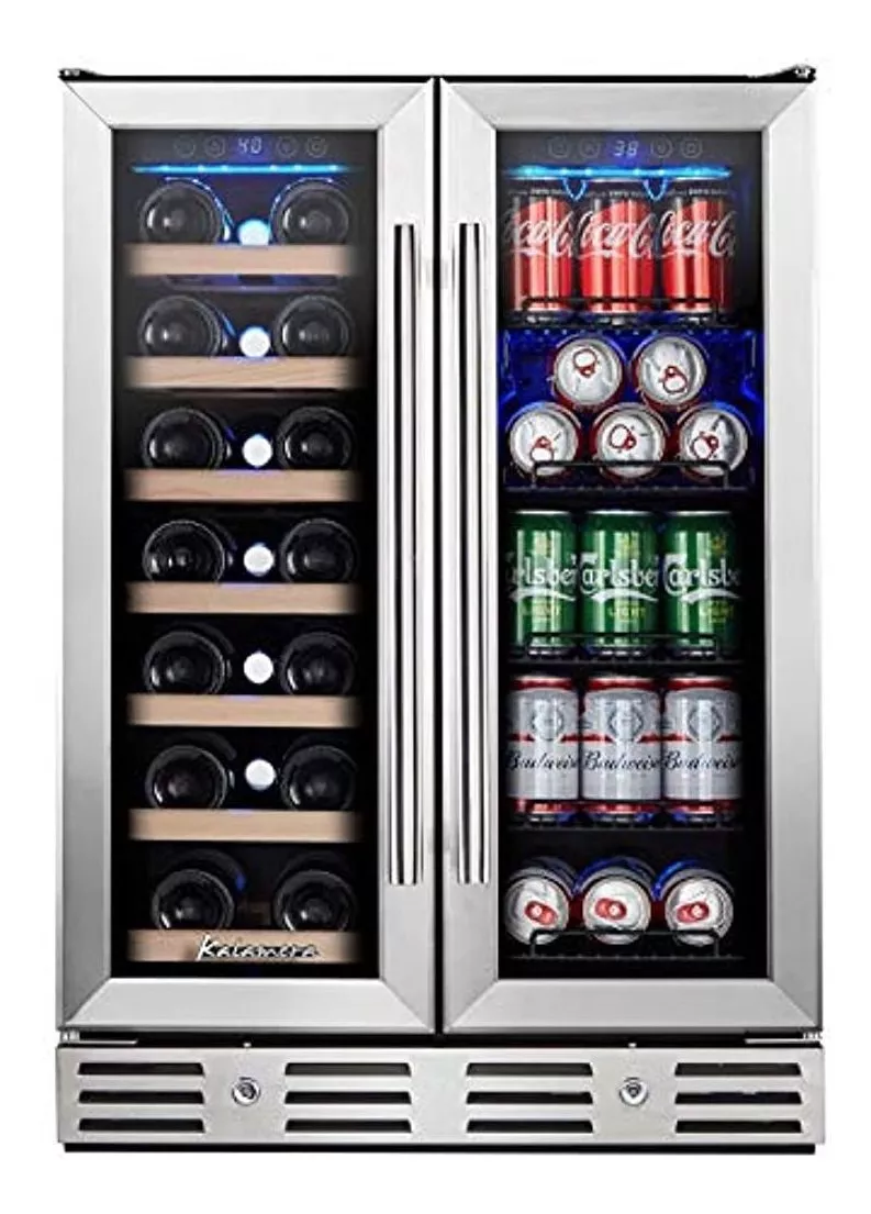 Refrigerador De Vino Y Bebidas  De Doble Zona