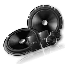 Alto Falante 6 Polegada Pioneer Kit Duas Vias Ts-c170br 220w Cor Preto