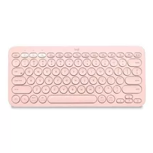 Teclado Logitech K380 Multidispositivo Bluetooth Rose