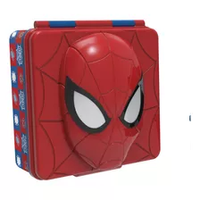 Contenedor Sandwichera Spiderman Marvel Stor 1 Compartimento Color Azul