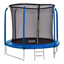 Cama Elástica Nictom Cr05 Con Diámetro De 3m Precio Oferta Color De La Lona De Salto Negro Color Del Cobertor De Resortes Azul