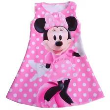 Vestido Para Niñas De Minnie Mouse - Cs