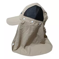 Gorro Con Visera Sol Cubre Nunca Pesca Camping