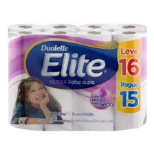 Papel Higiênico Dualette Elite 30m Leve 16 Pague 15