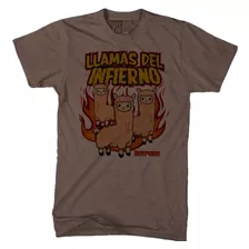 Playera Las Llamas Del Infierno Awww Rott Wear