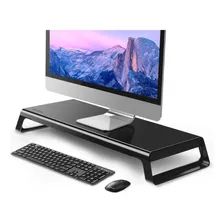 Suporte Alumínio Orico Mesa P/ Monitor Notebook Organização Cor Preto