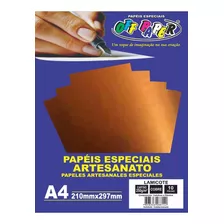 Papel Lamicote A4 250g/m² 10 Folhas Off Paper Cobre