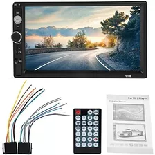 Estereo Auto Bluetooth Pantalla Doble Din Seisa (qm-7010b)