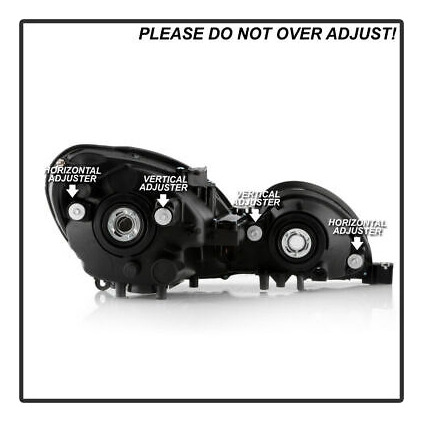 Fit Lexus 98-05 Gs300 Gs400 Gs430 Black Housing Replacem Jjd Foto 4