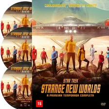 Dvd - Star Trek: Strange New Worlds - 1ª Temporada Completa