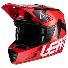 Capacete Leatt 3.5 Vermelho Motocross Enduro Trilha