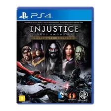 Injustice Gods Amoung Us Ultimate Edition Ps4 Usado