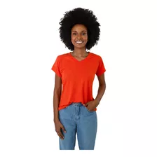 Blusa Blusinha Camiseta Camisa Feminina Canelado Decote V