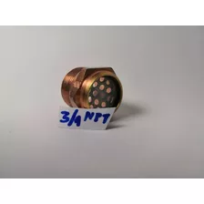 Mirilla Hexagonal 3/4 Npt De Cobre Con Reflector Myalub