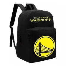 Mochila Escolar Bolsa Time Basquete Golden State Lançamento