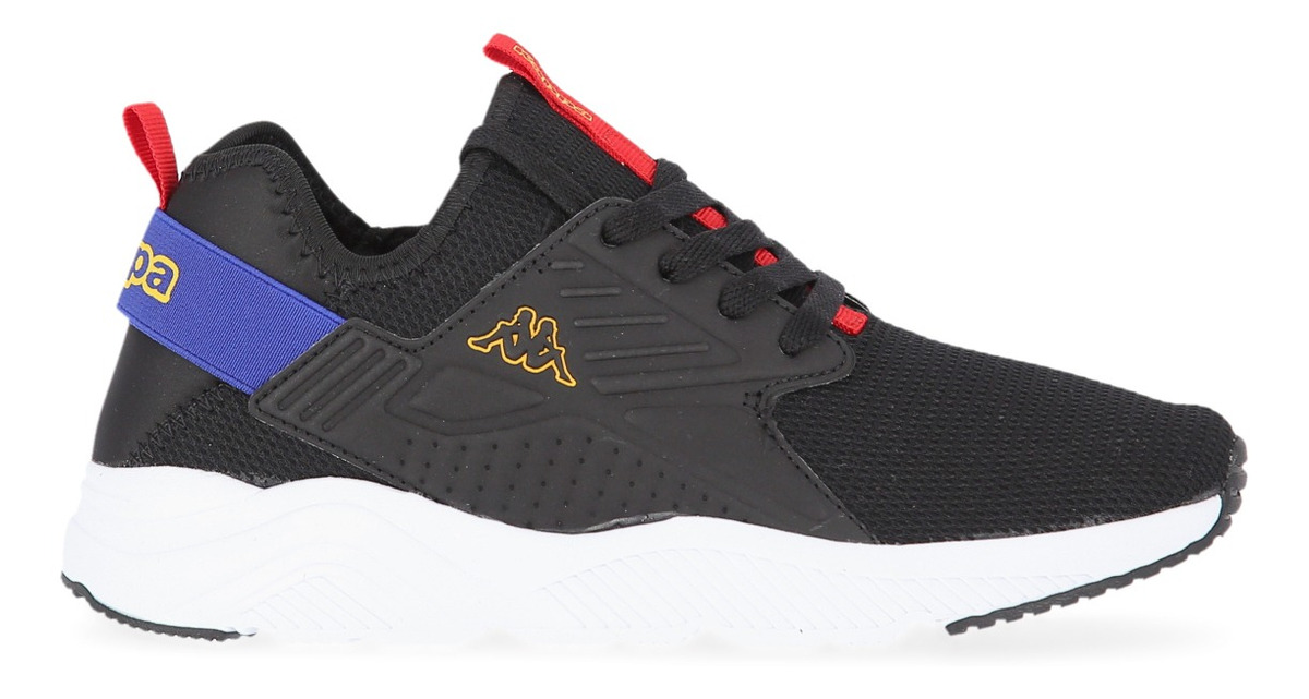 Zapatillas Kappa Logo Sanpuerto Hombre En Negro Y Naranja Ho