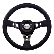 Volante Classico Rosseti Racing Pu Black Linha Chevrolet Gm