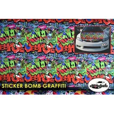 Vinil Sticker Boom / Sticker Bomb Originales 1 Mt X 1.50 A