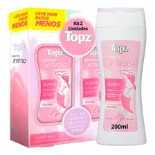 Pack Sabonete Líquido Íntimo Suave Topz Frasco 200ml Cada 2 Unidades Leve Mais Pague Menos