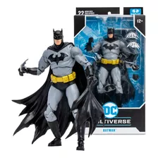 Batman Hush Negro Y Gris Dc Multiverse Mcfarlane Toys