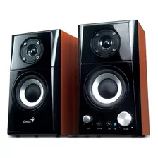 Parlantes Genius Sp-hf500a Ii 16 Watts 2.0 Madera, Promoción