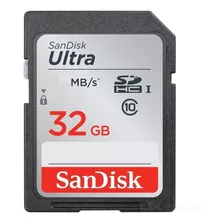 Tarjeta De Memoria Sandisk Sdsdunr-032g-gn6in Ultra 32gb