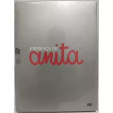 Dvd Série Presença De Anita - Digipak Triplo Com Luva Lacrad