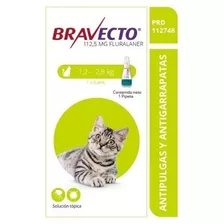 Bravecto Spot On Gato 1,2 Kg - 2,8 Kg