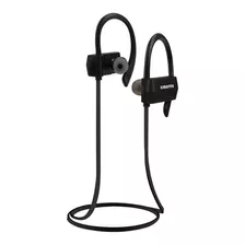 Fone De Ouvido Bluetooth P/ Esporte Corrida Longa Bateria Cor Da Luz Sem Cor Preto