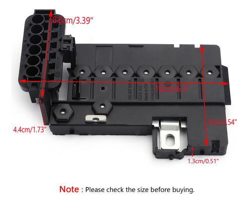 Terminal Batera Caja Fusibles Para Vw Jetta Polo Skoda Foto 3