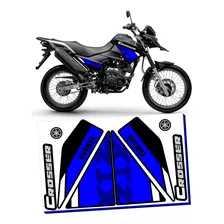 Kit Faixas Adesivos Yamaha Xtz Crosser 150 Z 2022 2023