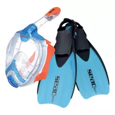 Set Unica Sprint, Set De Snorkel Para Adultos Y Nios +10 Con