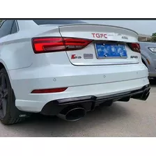 Difusor Audi A3 Rs3 / S3 / S-line 2017 2018 2019 2020