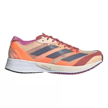 Tenis adidas Correr Adizero Adios 7 Mujer Naranja