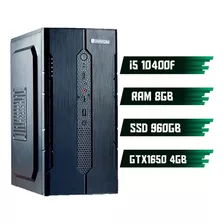 Computador Pc Cpu I5 + 8gb Memória Ssd 960gb + Gtx1650 4gb