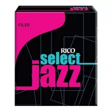 Caña Rico Select Jazz Para Saxofon Alto No.3 Dura