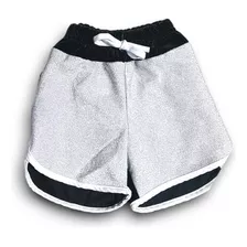 Shorts Brilho Com Veludo Infantil Confortável Moda Verão