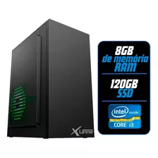 Computador Pc Intel Core I3 8gb Ram 120gb Ssd Xlinne