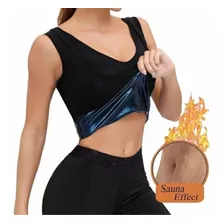 Polera Efecto Sauna Faja Reductor Moldeador Adelgaza Lv1358