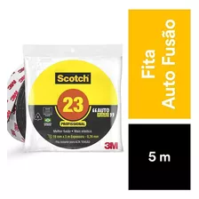 Fita Isolante Alta Fusão 19mm X 5m Scotch 23 3m Alta Tensão