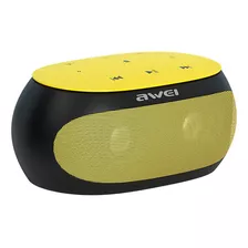 Parlante Awei Y200 Bluetooth Negro Y Amarillo