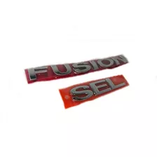 Kit Emblemas Fusion + Sel - Cromados Promoção Maluc@@@@ !!