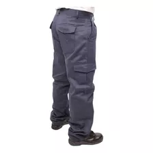 Pantalon Cargo De Trabajo Tipo Pampero/ombú Negro Azul Beige