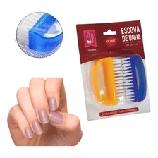 Escova De Unha 02 Unid. P/ Limpeza Higiene Mão Pé Manicure
