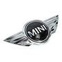 Emblema Mini Cooper Capo Plateado Negro Jhon Sworks Frontal MINI Cooper S