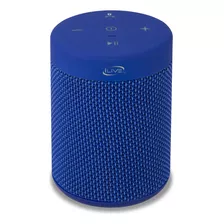 Ilive Altavoz Inalámbrico De Tela Impermeable, 2.56 X 2.56. Color Azul