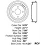 Cilindro Freno Izquierda Trasera Para Mercury Topaz   1994