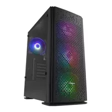 Gabinete Gamer Raidmax H702tbf 4x120mm Argb Fan Vidrio Temp Color Negro