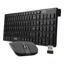 Kit Teclado E Mause Slim Wireless Sem Fio 2.4ghz