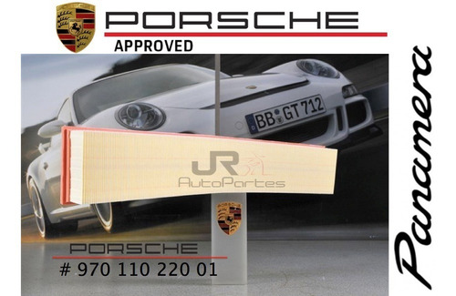 Filtro De Aire Porsche 970 Panamera  Gts/ Turbos S/ 4s 10-16 Foto 2